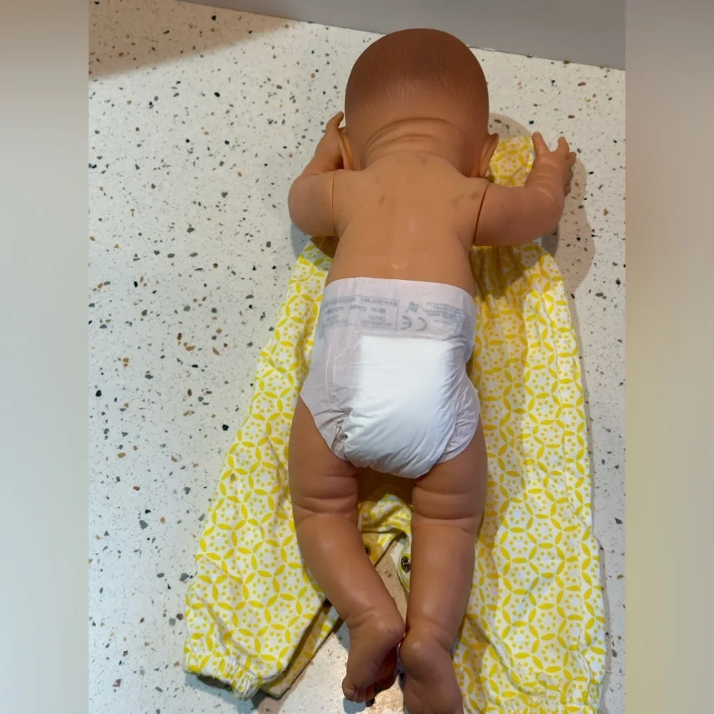 Vintage 1980s‎ BERJUSA Baby Doll Newborn Baby Girl